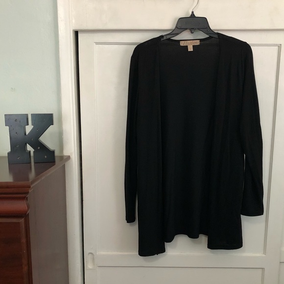Basic Black Cardigan - Picture 2 of 4